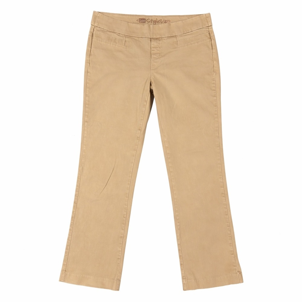 Lee Style Up Beige Stretch Pants